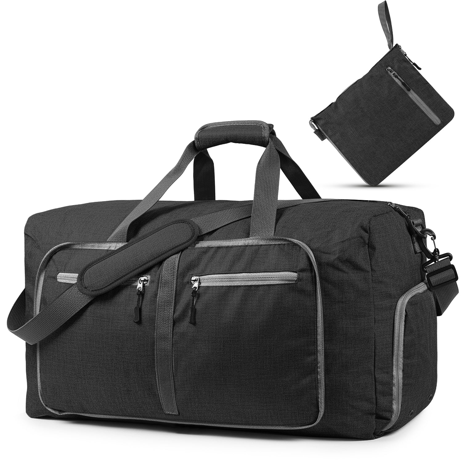 80l foldable travel duffel bag Shop WANDF WF305 Duffle Luggage Lightweight Sale 32 Inches Packable and Roomy The Wandf Foldable Travel Duffel