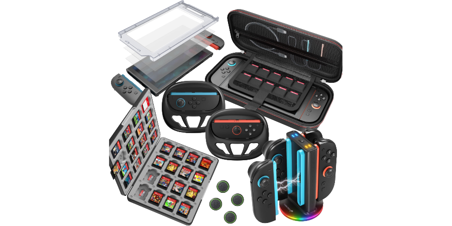 Top 3 Gaming Accessories for Spring Break: Nintendo Switch, Xbox, and PS5