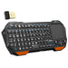 Fosmon Mini Bluetooth Keyboard (QWERTY Keypad), Wireless Portable with Touchpad, Compatible with Apple TV, Amazon Fire Stick, PS4, PS4 Pro, PS5, HTPC/IPTV, VR Glasses, Smartphones