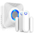 WaveLink Wireless Door Chime with 1 Receiver + 2 Door Sensors (110V, 433MHZ, 12V 23A Battery Included)