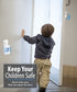 WaveLink Wireless Door Chime with 1 Receiver + 2 Door Sensors (110V, 433MHZ, 12V 23A Battery Included)