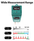 Soil pH Tester - 3 in 1 Measure Soil pH Level,Moisture Content, Light Amount Soil Test Kit for Indoor Outdoor Plants, Flowers, Vegetable Gardens and Lawns