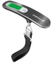 Digital Luggage Scale, Digitial LCD Display Backlight Baggage Scale with 110lbs Capacity, Portable Stainless Steel Hanging Luggage Weight Scale with Tare Function for Travelers