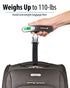 Digital Luggage Scale, Digitial LCD Display Backlight Baggage Scale with 110lbs Capacity, Portable Stainless Steel Hanging Luggage Weight Scale with Tare Function for Travelers
