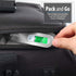 Digital Luggage Scale, Digitial LCD Display Backlight Baggage Scale with 110lbs Capacity, Portable Stainless Steel Hanging Luggage Weight Scale with Tare Function for Travelers