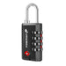 TSA Accepted Locks 4-Dial Combo