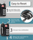 TSA Accepted Cable Locks 3-Dial Combo