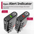 Fosmon TSA Approved Locks for Luggage. Suitcase Locks with Open Alert Indicator, 3 Digit Combination Padlock with Alloy Body for Travel, Backpack Zipper Anti Theft, Locker, Gym, Gun Case, Tent