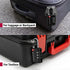 Fosmon TSA Approved Locks for Luggage. Suitcase Locks with Open Alert Indicator, 3 Digit Combination Padlock with Alloy Body for Travel, Backpack Zipper Anti Theft, Locker, Gym, Gun Case, Tent