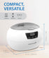 Ultrasonic Cleaner with Digital Timer - Jewelry, Eyeglasses, Watches, Rings, Necklaces, Coins