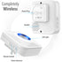 Wireless Door Chime Receiver for WaveLink Wireless System (110V, 433MHZ)