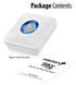 Wireless Door Chime Receiver for WaveLink Wireless System (110V, 433MHZ)