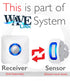 WaveLink Motion Sensor for Wireless Motion Sensor Door Chime