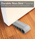 Heavy Duty Rubber Door Stopper with Holder