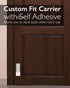 Heavy Duty Rubber Door Stopper with Holder