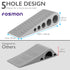 Heavy Duty Rubber Door Stopper with Holder