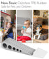 Heavy Duty Rubber Door Stopper with Holder