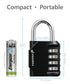 4 Digit Combination Multi-Purpose Padlock