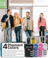 Open Alert Indicator TSA Accepted 3 Digit Combination Luggage Lock