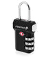 Open Alert Indicator TSA Accepted 3 Digit Combination Luggage Lock