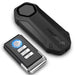 Anti Theft Burglar Bike Alarm with Remote, Waterproof Vibration Triggered Battery Operated Loud 113dB Wireless Siren for Bicycle, E-Bike, Motorcycle, Scooter, Cart, Trailer, Equipment, Fence