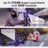 Anti Theft Burglar Bike Alarm with Remote, Waterproof Vibration Triggered Battery Operated Loud 113dB Wireless Siren for Bicycle, E-Bike, Motorcycle, Scooter, Cart, Trailer, Equipment, Fence