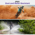Anti Theft Burglar Bike Alarm with Remote, Waterproof Vibration Triggered Battery Operated Loud 113dB Wireless Siren for Bicycle, E-Bike, Motorcycle, Scooter, Cart, Trailer, Equipment, Fence