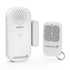 Anti Theft Burglar Alarm with Remote, Wireless Window and Door Open Entry Alert Magnetic Contact Sensor Battery Operated Loud 130dB Siren for Home Security, Business, Kids Safety, Pool Entrance