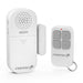 Anti Theft Burglar Alarm with Remote, Wireless Window and Door Open Entry Alert Magnetic Contact Sensor Battery Operated Loud 130dB Siren for Home Security, Business, Kids Safety, Pool Entrance