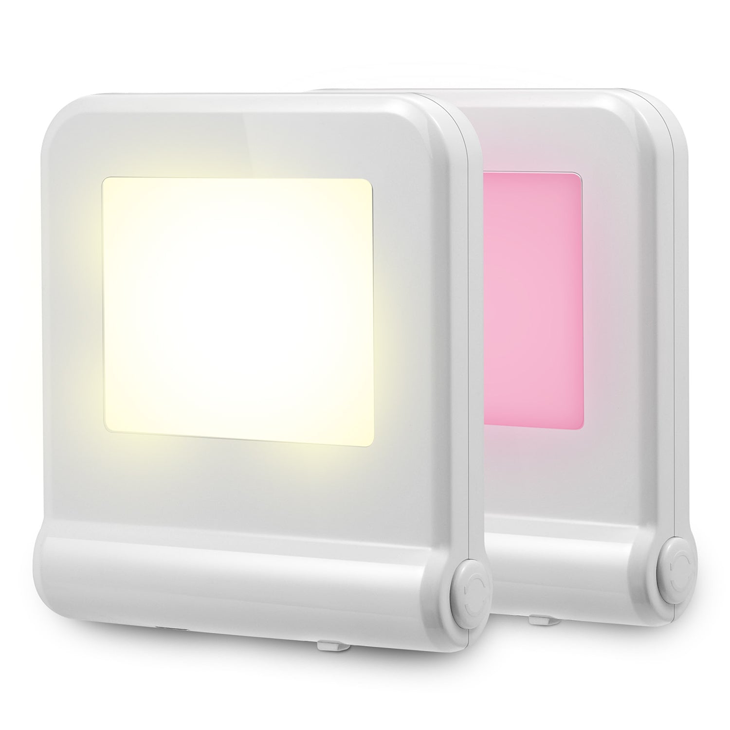 LED Night Light with Dusk to Dawn Light Sensor, Multicolor / Warm White / On Off Switch, Plug In Nightlights for Kids, Babies, Bedroom, Nursery, Baby Room, Bathroom, Hallway, Kitchen