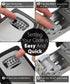 4 Digit Combination Key Safe Lock Box