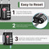 TSA Approved 3 Digit Combination Cable Luggage Lock - Black