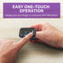 Portable OLED Finger Pulse Oximeter for Sports and Aviation Use, Digital Fingertip O2 Meter Blood Oxygen Saturation Monitor (SpO2) with Pulse Rate Measurements, has 6 Different Display Modes
