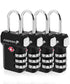 Open Alert Indicator TSA Accepted 3 Digit Combination Luggage Lock