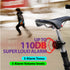 USB-C Rechargeable Bike Alarm with Remote, IP55 Waterproof Wireless 110dB Loud Anti-Theft Vibration Motion Sensor Vehicle Tracker Alarm Security System for Bicycle, E-Bike, Motorcycle, Scooter