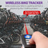 USB-C Rechargeable Bike Alarm with Remote, IP55 Waterproof Wireless 110dB Loud Anti-Theft Vibration Motion Sensor Vehicle Tracker Alarm Security System for Bicycle, E-Bike, Motorcycle, Scooter