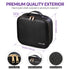 Travel Organizer Cosmetic Case w/ Adjustable Dividers - Small
