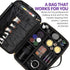 Fosmon Travel Organizer Cosmetic Case w/ Adjustable Dividers - Medium