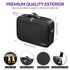 Fosmon Travel Organizer Cosmetic Case w/ Adjustable Dividers - Medium