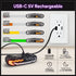 5 in 1 Bike Tail Light with Remote