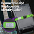 Luggage Straps for Suitcases (2 Pack), Travel Belts with Adjustable Strap, Buckle and Identifiers, Luggage Connector Luggage Wrap, Essential Luggage Accessories for Travel Cruise (Green)