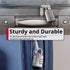Open Alert Indicator TSA Accepted 3 Digit Combination Luggage Lock - Silver