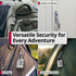 Fosmon TSA Approved Locks for Luggage. Suitcase Locks with Open Alert Indicator, 3 Digit Combination Padlock with Alloy Body for Travel, Backpack Zipper Anti Theft, Locker, Gym- Silver 2 Pack