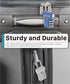 Open Alert Indicator TSA Accepted 3 Digit Combination Luggage Lock - Blue