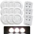 Wireless LED Puck Light with Remote Control (Battery Powered) - White