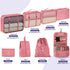 8-Piece Complete Travel Luggage Organizer Set