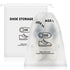 Waterproof Translucent Design Adjustable Drawstring Closure Shoe Bag (13 x 17”)