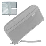 Fosmon Passport Holder for Travel, Travel Passport Holder for ID Credit Card Case Pouch & Travel Document Organizer, Slim Wallet Passport Cover