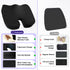 Fosmon Memory Foam Seat Cushion, Car Seat Cushion for Office Chair Airplane Wheelchair Gaming Chair, Cushion for Tailbone Pain Relief Sciatica Pillow