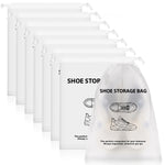 Fosmon Shoe Bags for Travel, Drawstring Shoe Bag Organizer, Travel Shoe Bags for Packing in Suitcase Gym Travelling, Waterproof Shoe Travel Bag
